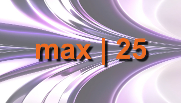 max | 25*